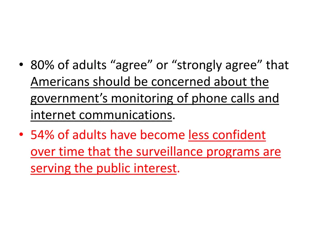 80 of adults agree or strongly agree that