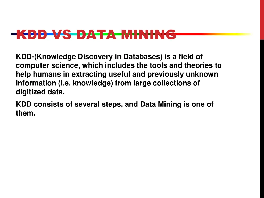 kdd vs data mining 1