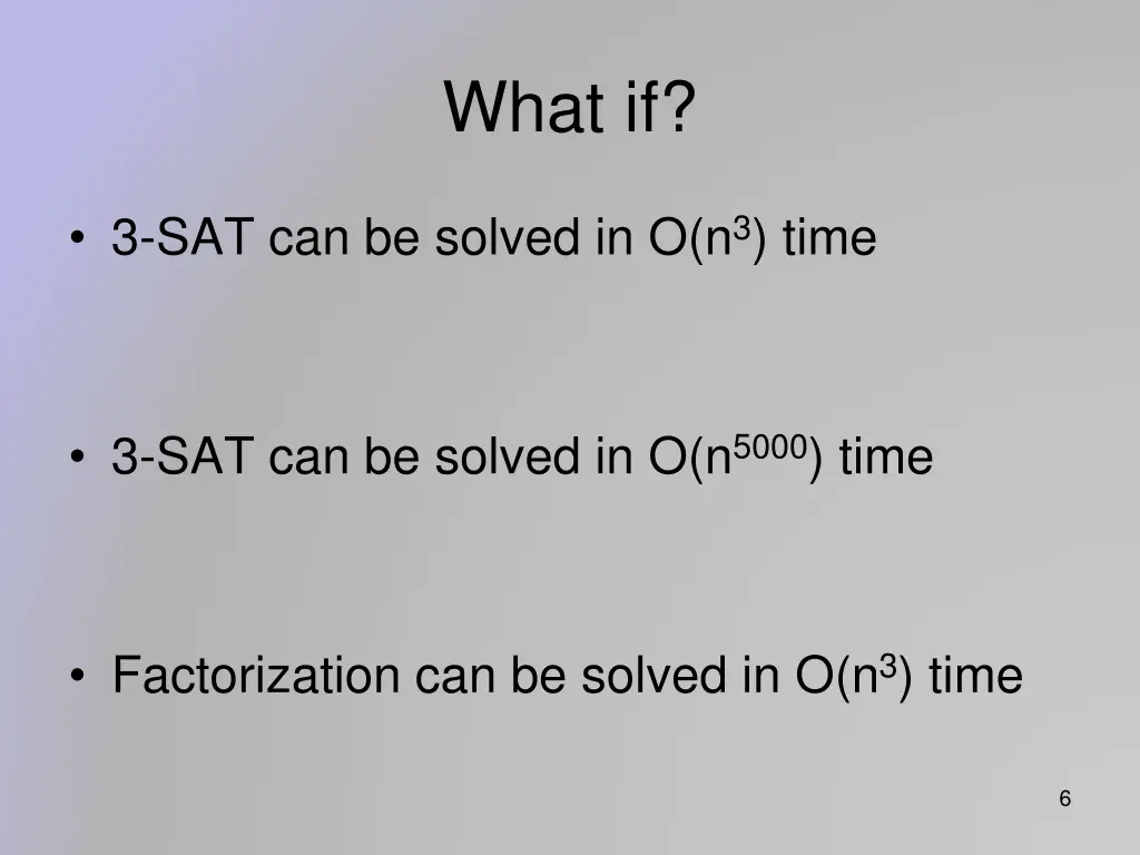 what if