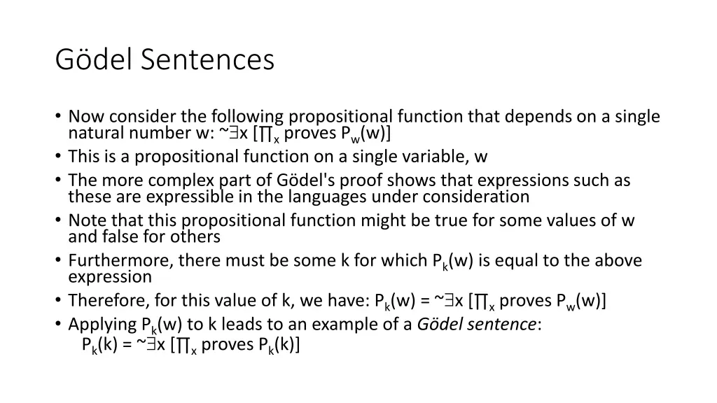 g del sentences
