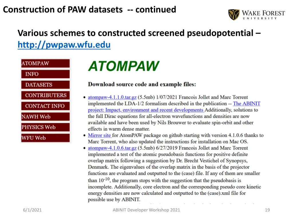 construction of paw datasets continued 3