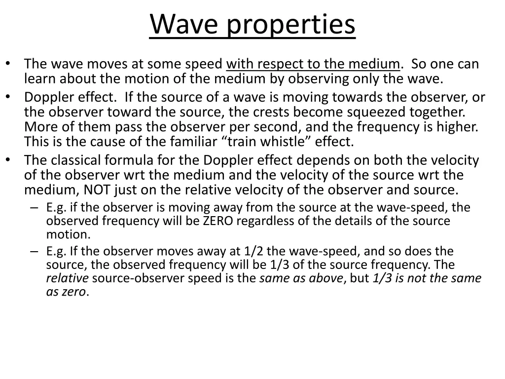wave properties 1