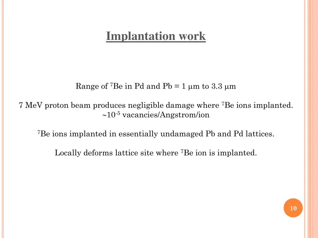 implantation work 1