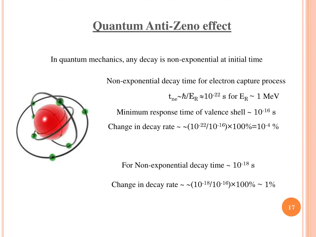 quantum anti zeno effect