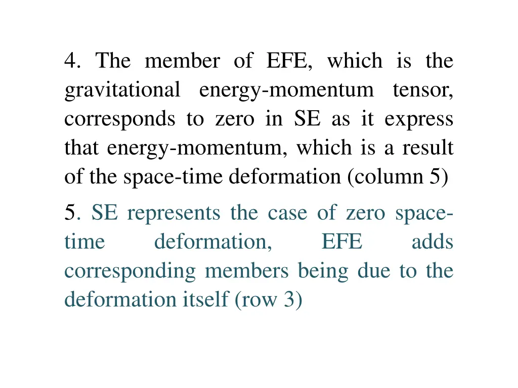 4 the member of efe which is the gravitational