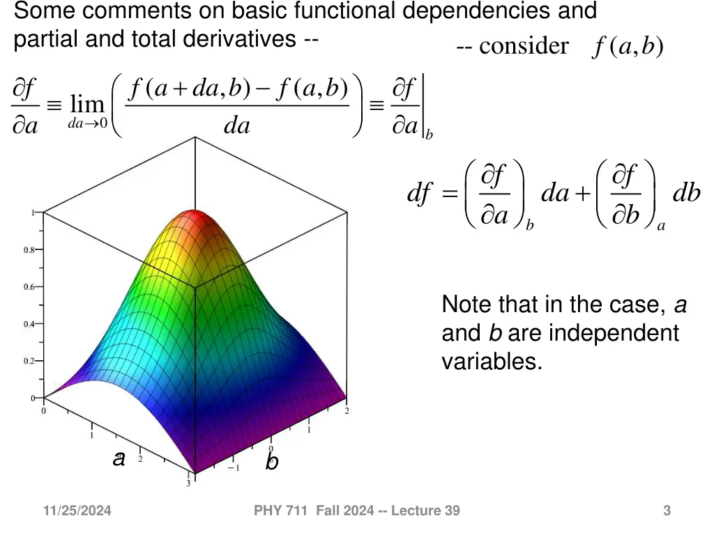 some comments on basic functional dependencies