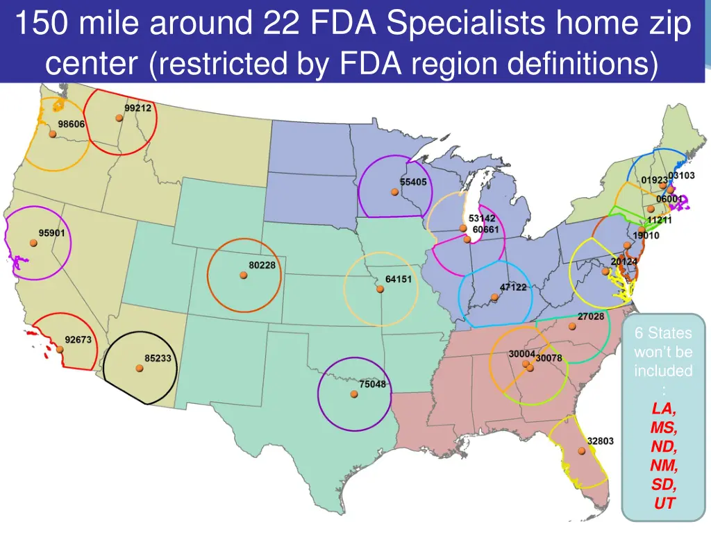 150 mile around 22 fda specialists home