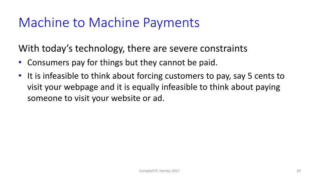 machine to machine payments 2