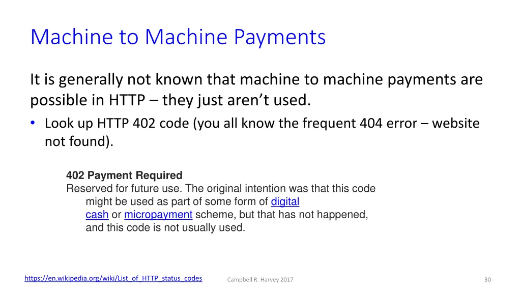 machine to machine payments 3