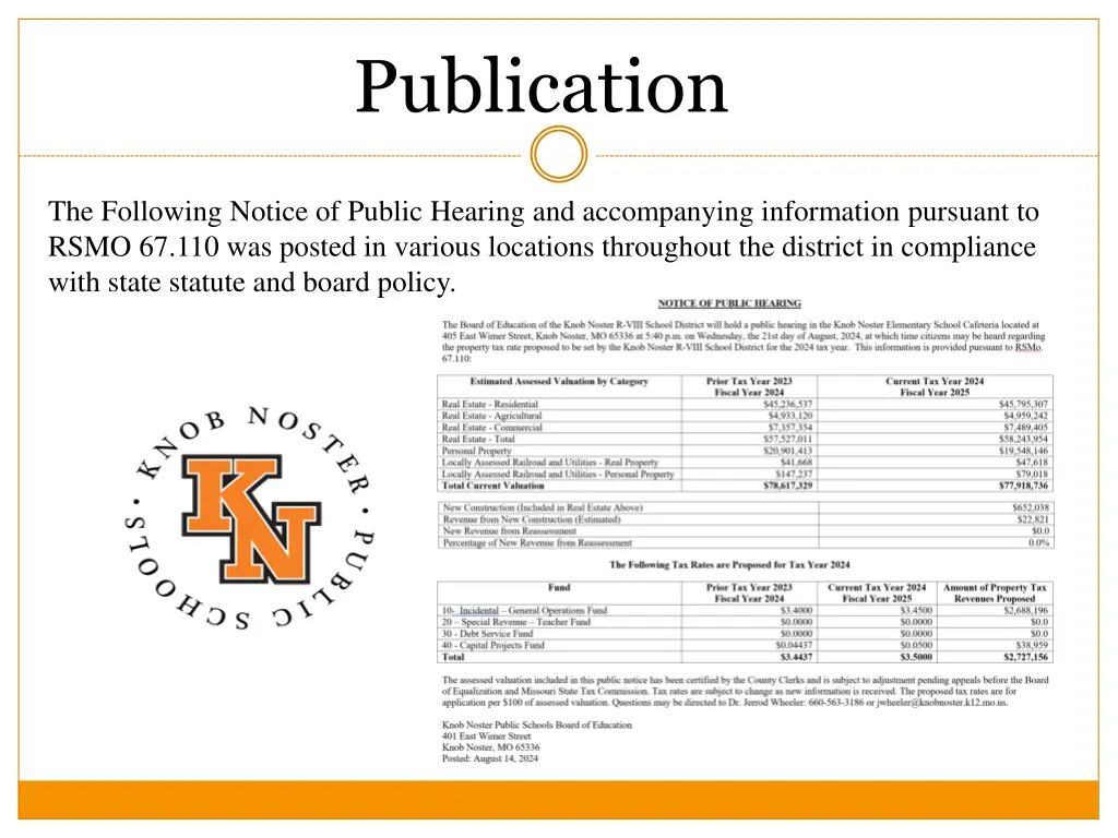 publication