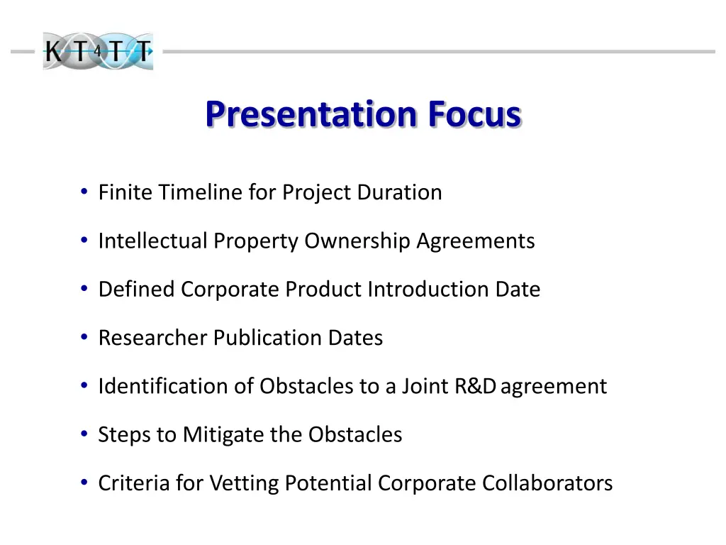presentation focus 1