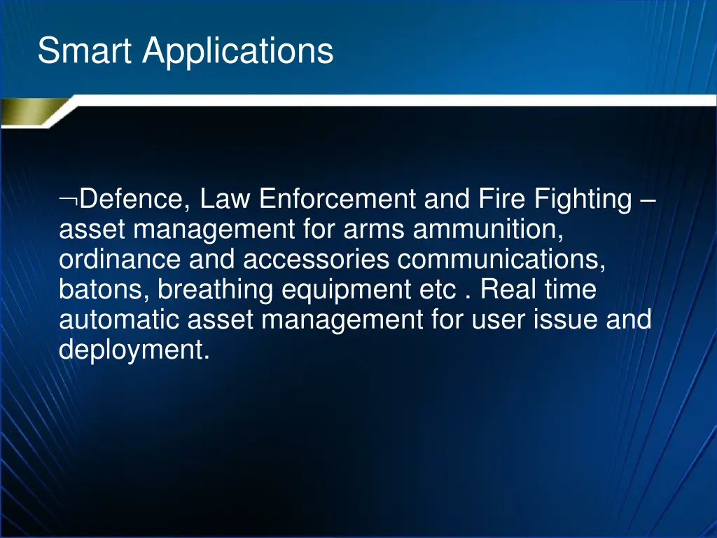 smart applications 1