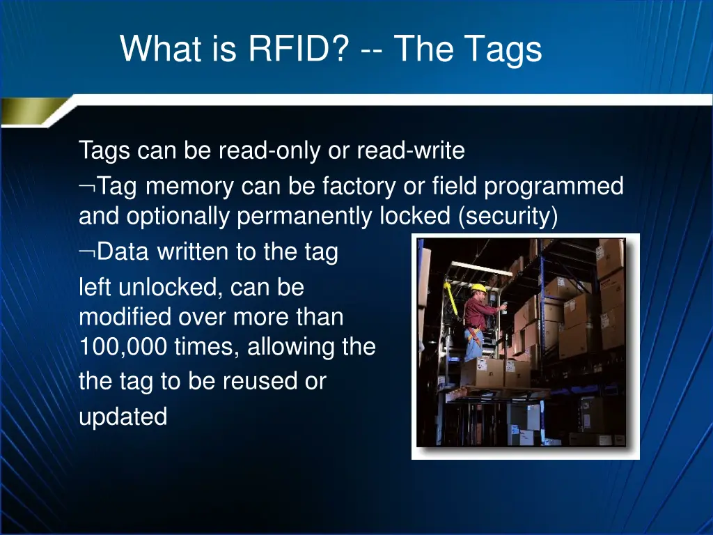 what is rfid the tags 1