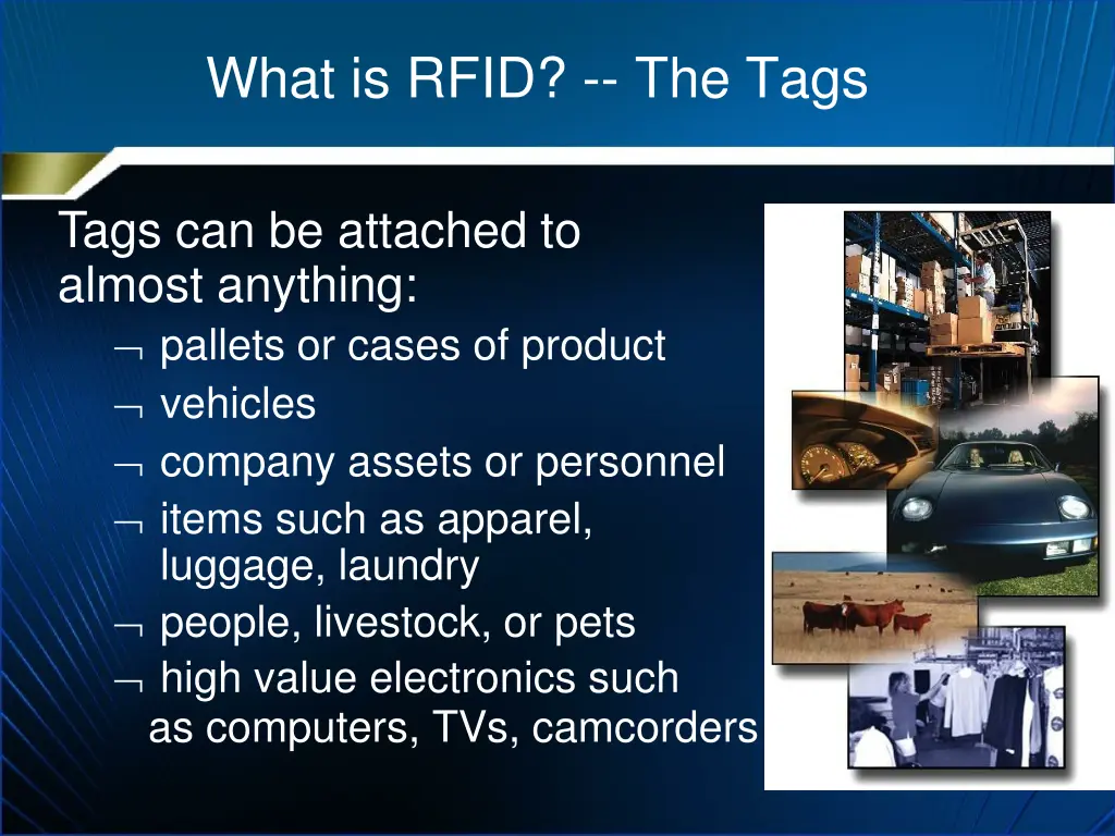 what is rfid the tags