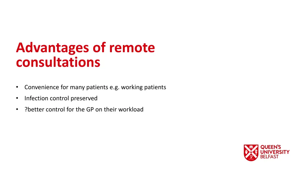 advantages of remote consultations 1