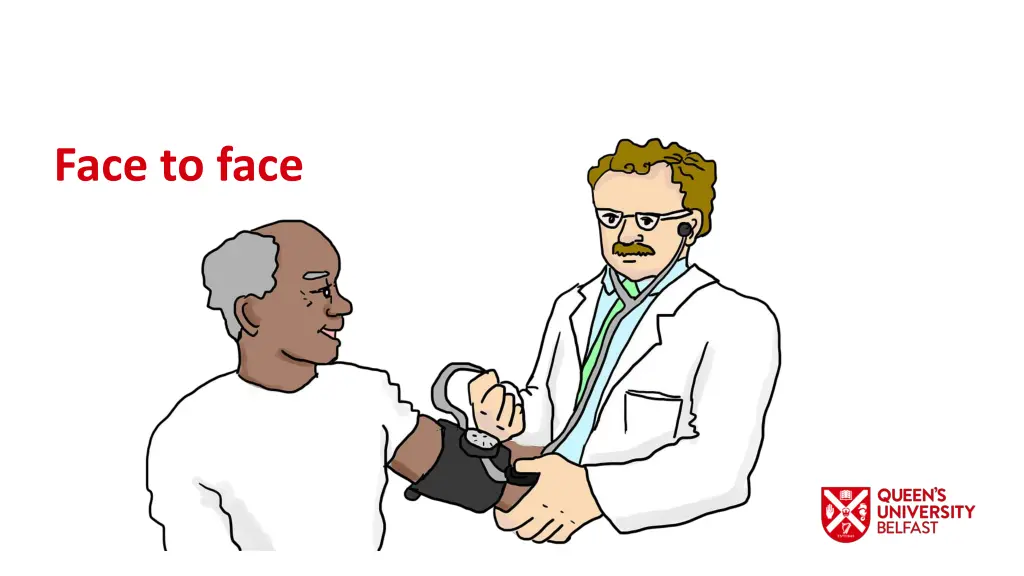 face to face