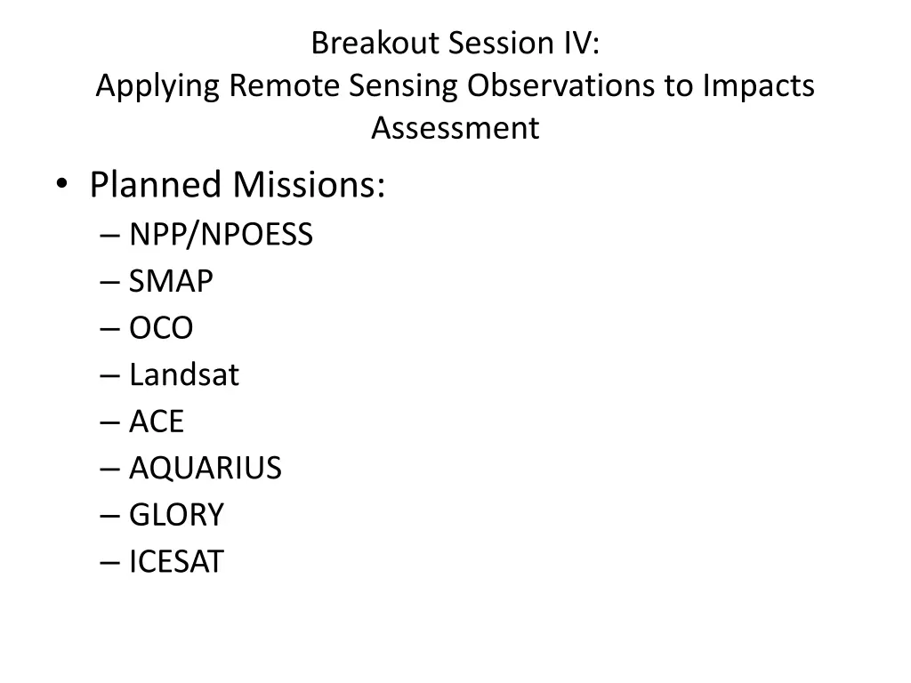 breakout session iv 5