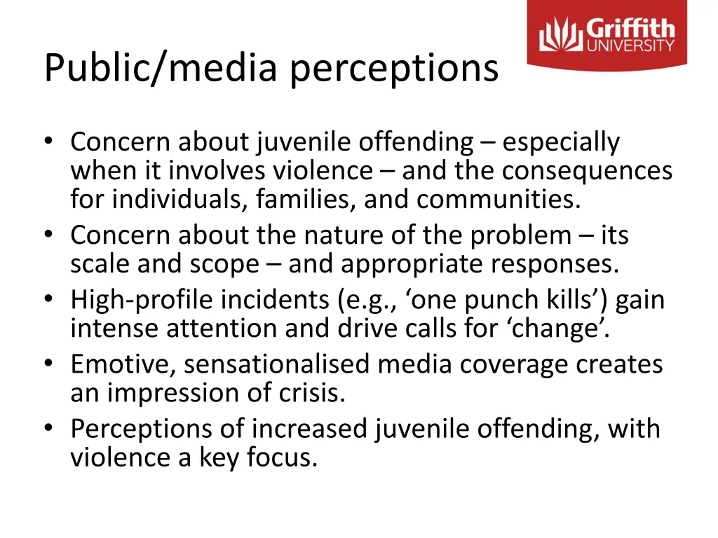 public media perceptions