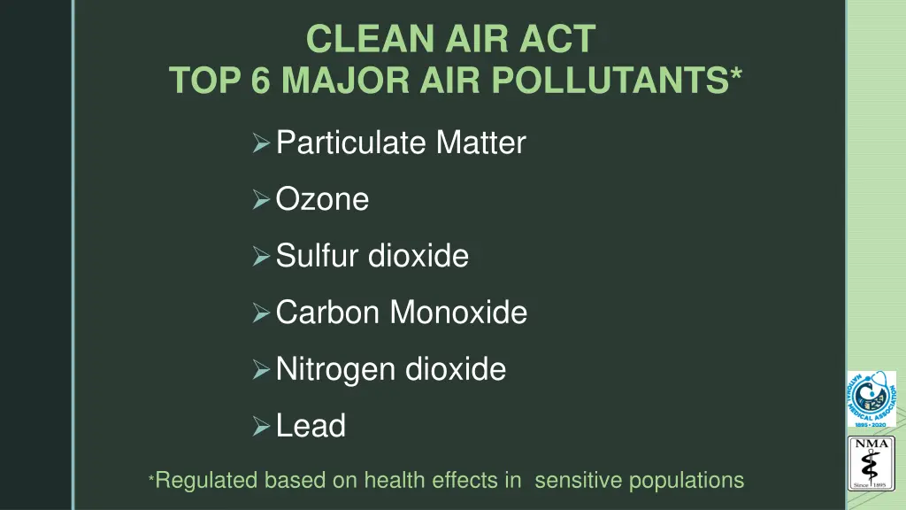 clean air act