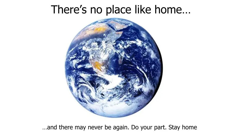 there s no place like home