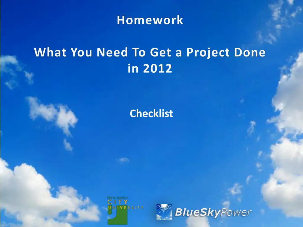 homework