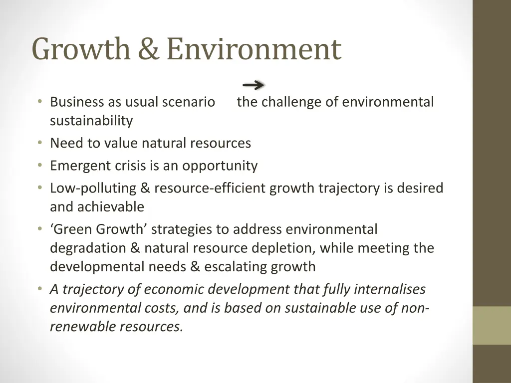 growth environment 1
