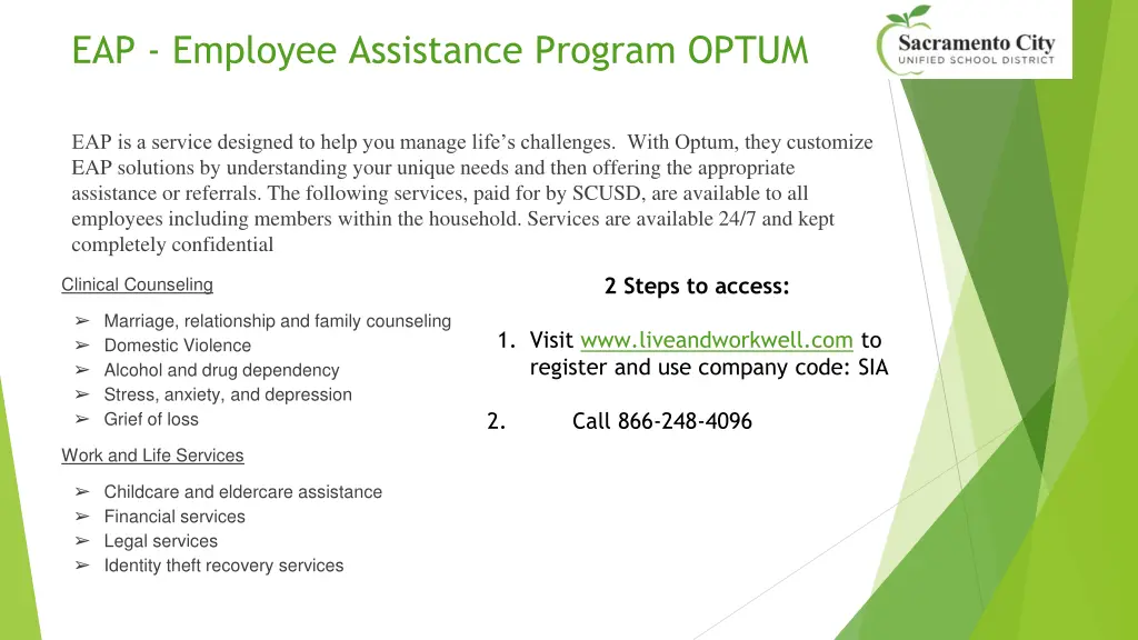 eap employee assistance program optum