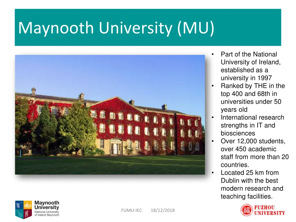 maynooth university mu