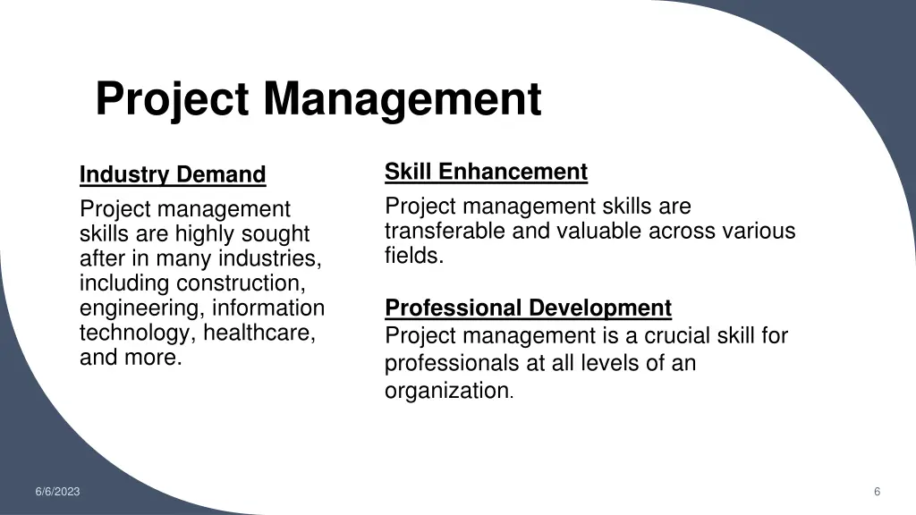 project management