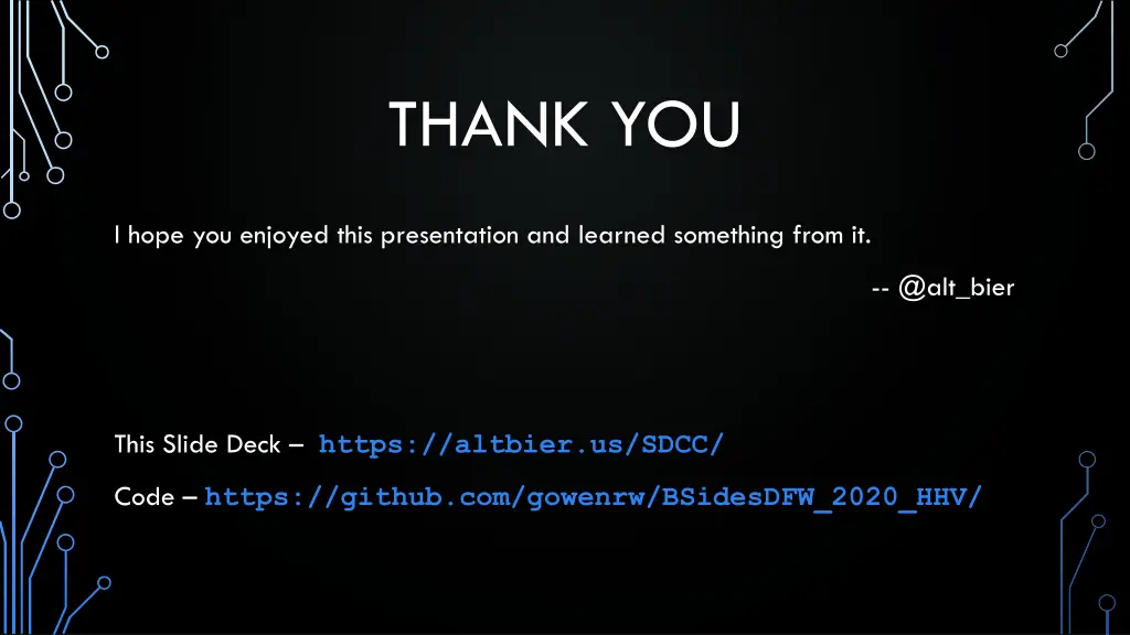 thank you