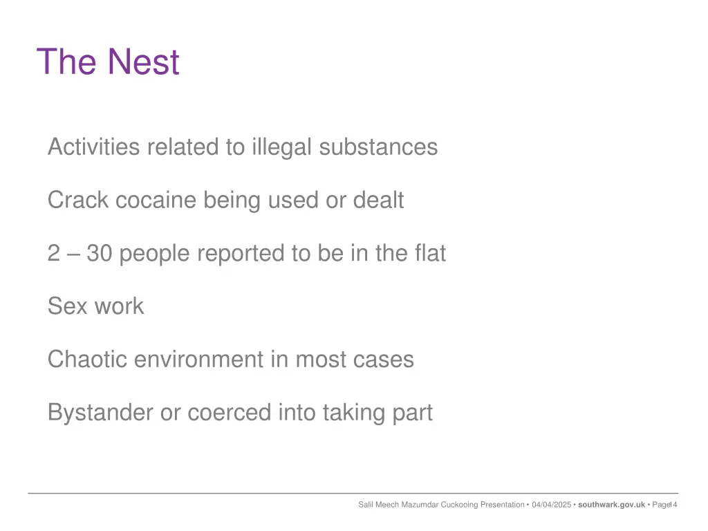the nest