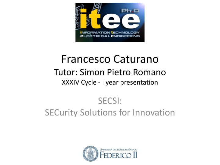 francesco caturano tutor simon pietro romano