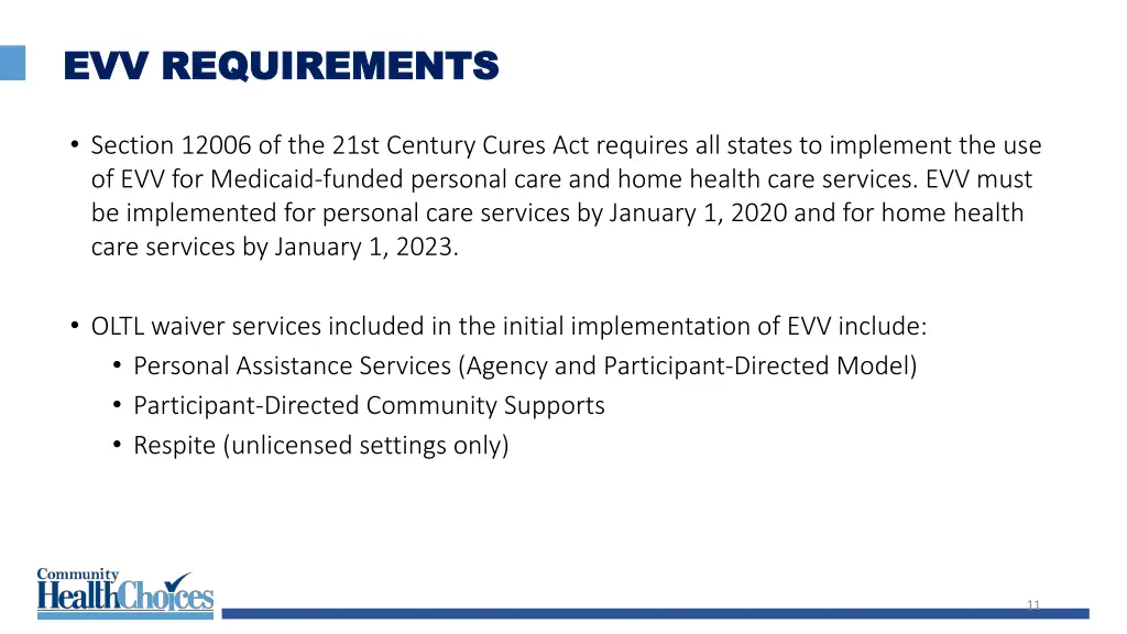 evv requirements evv requirements