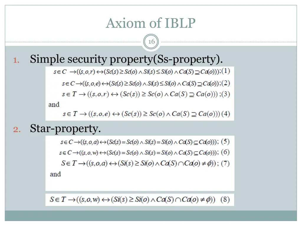 axiom of iblp 2