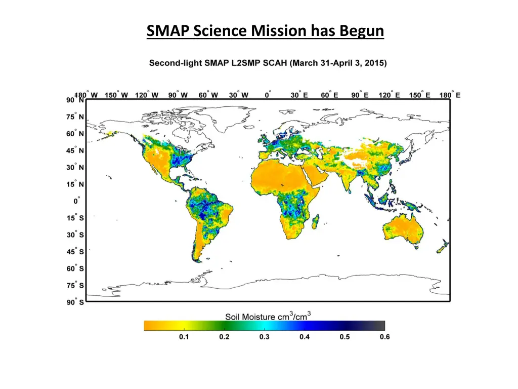 smap science mission has begun