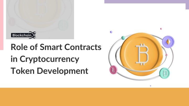 role of smart contracts in cryptocurrency token