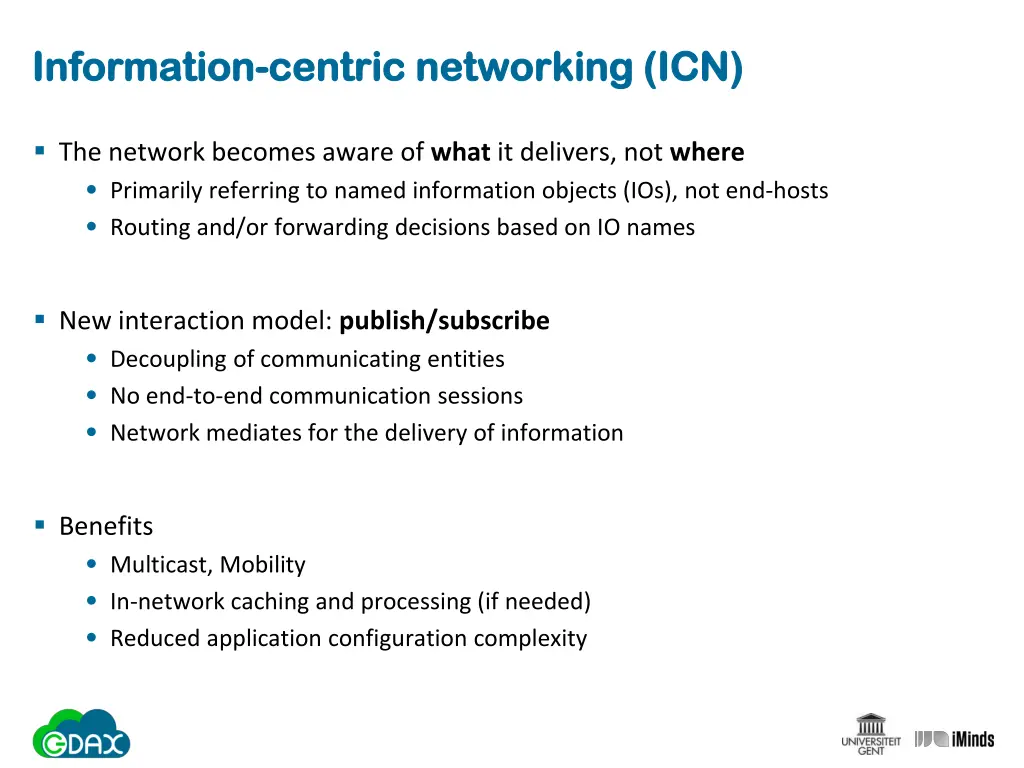 information information centric networking