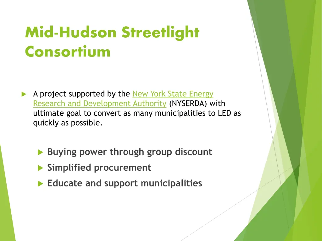 mid hudson streetlight consortium