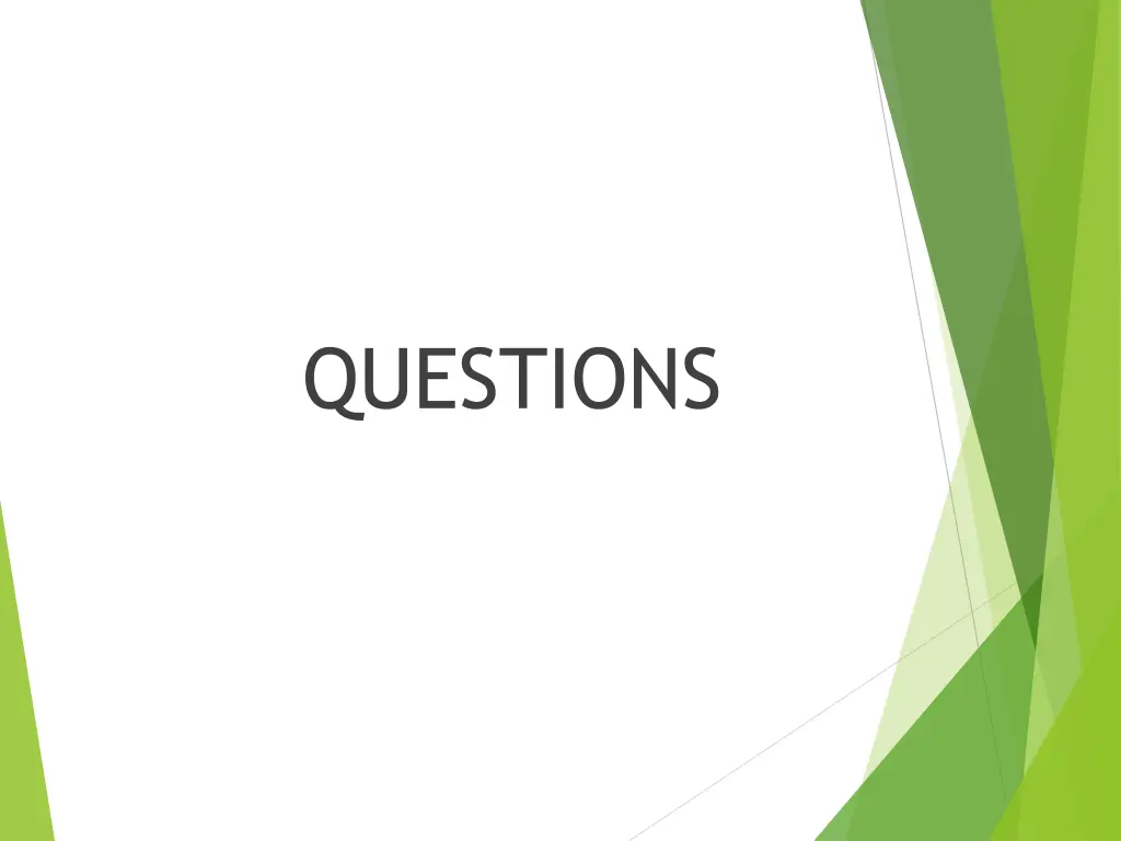 questions
