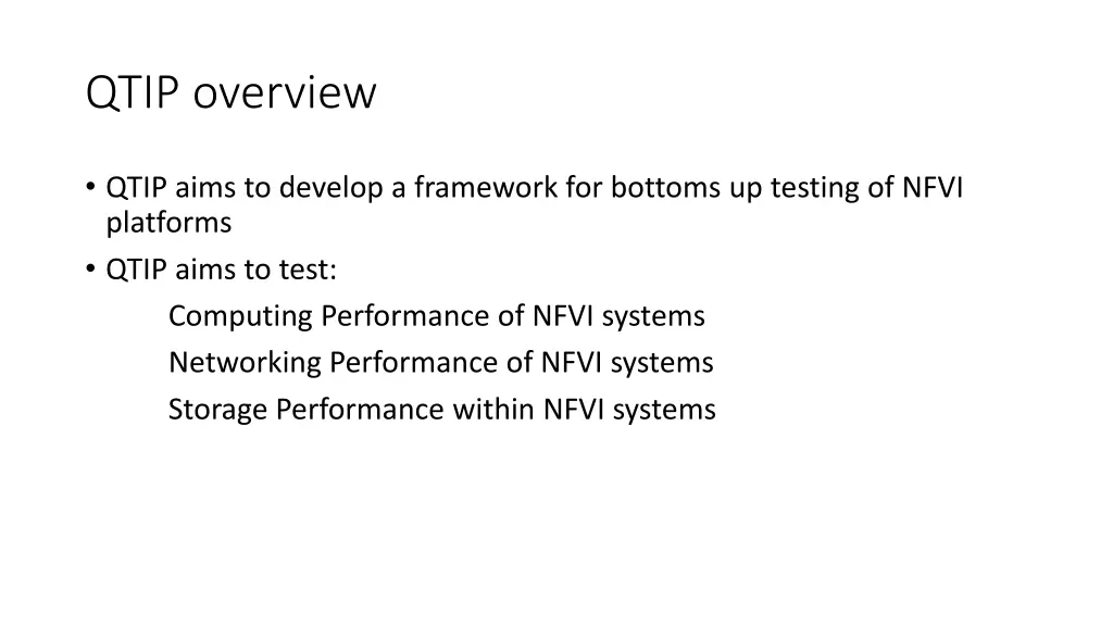 qtip overview