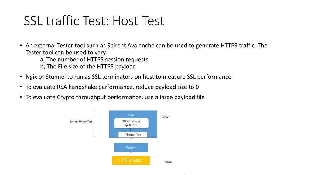 ssl traffic test host test