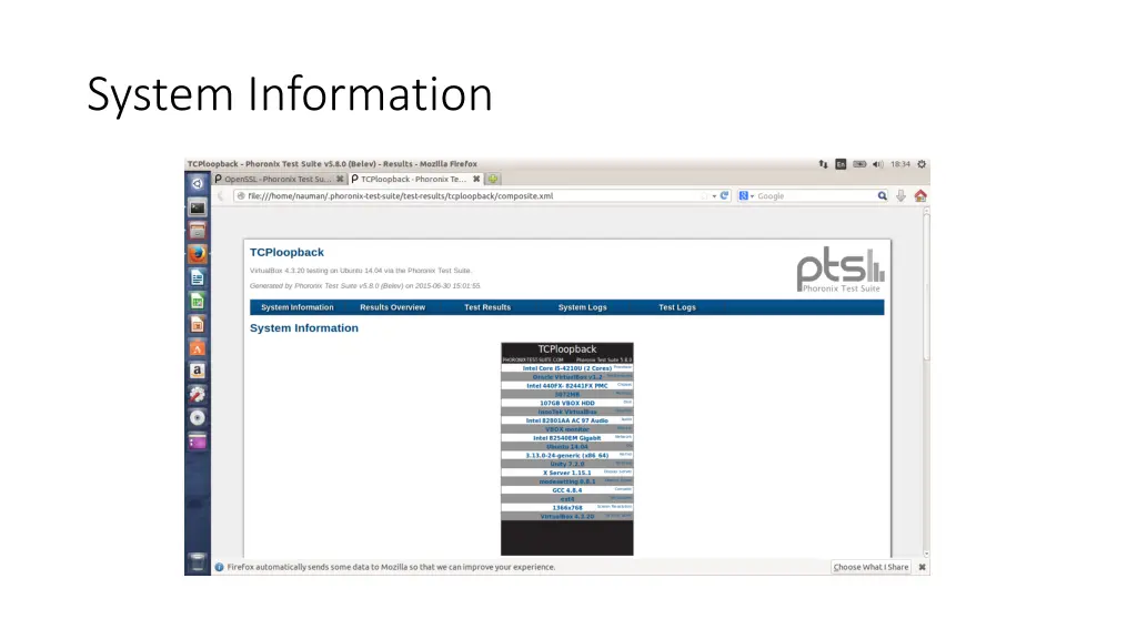 system information