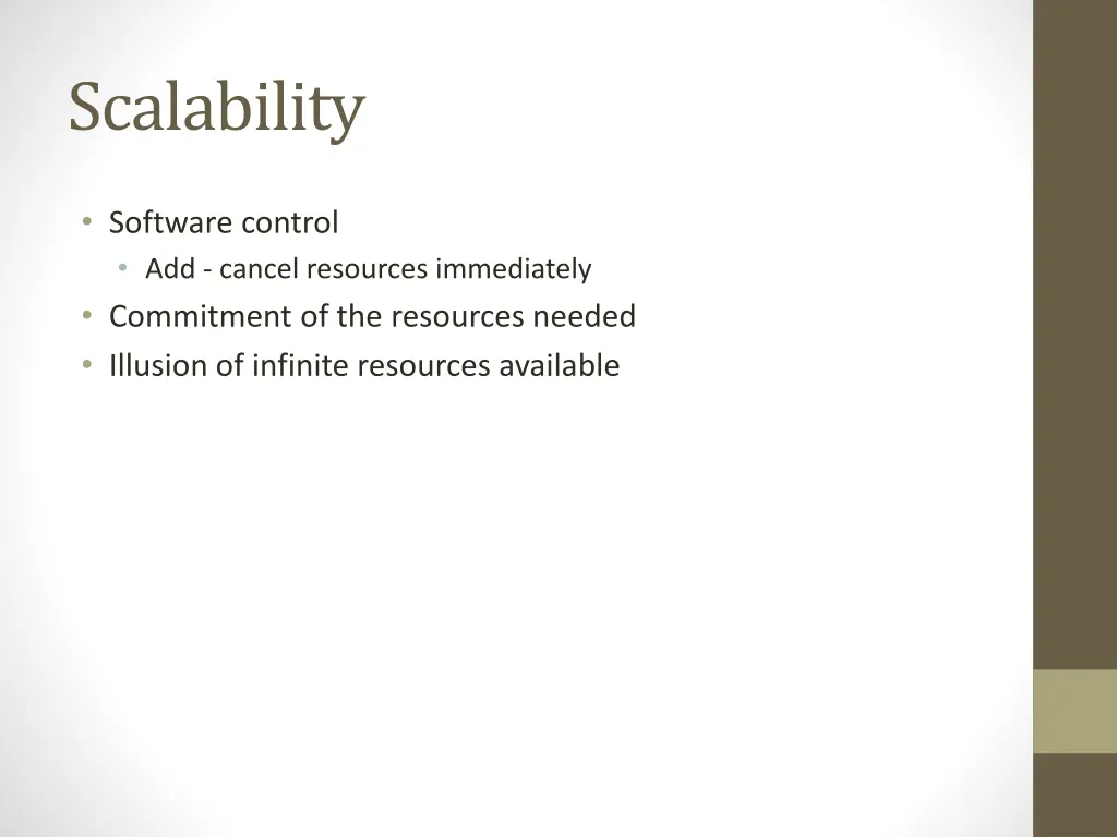 scalability