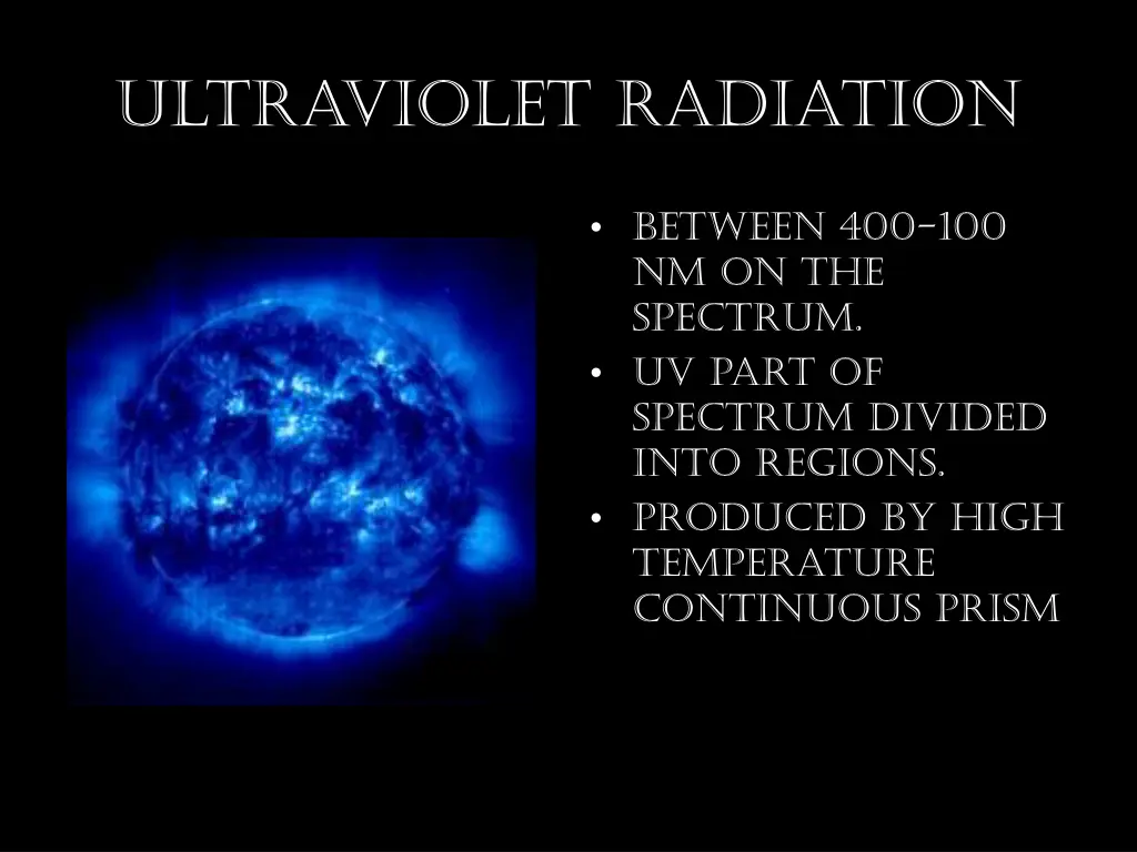 ultraviolet radiation