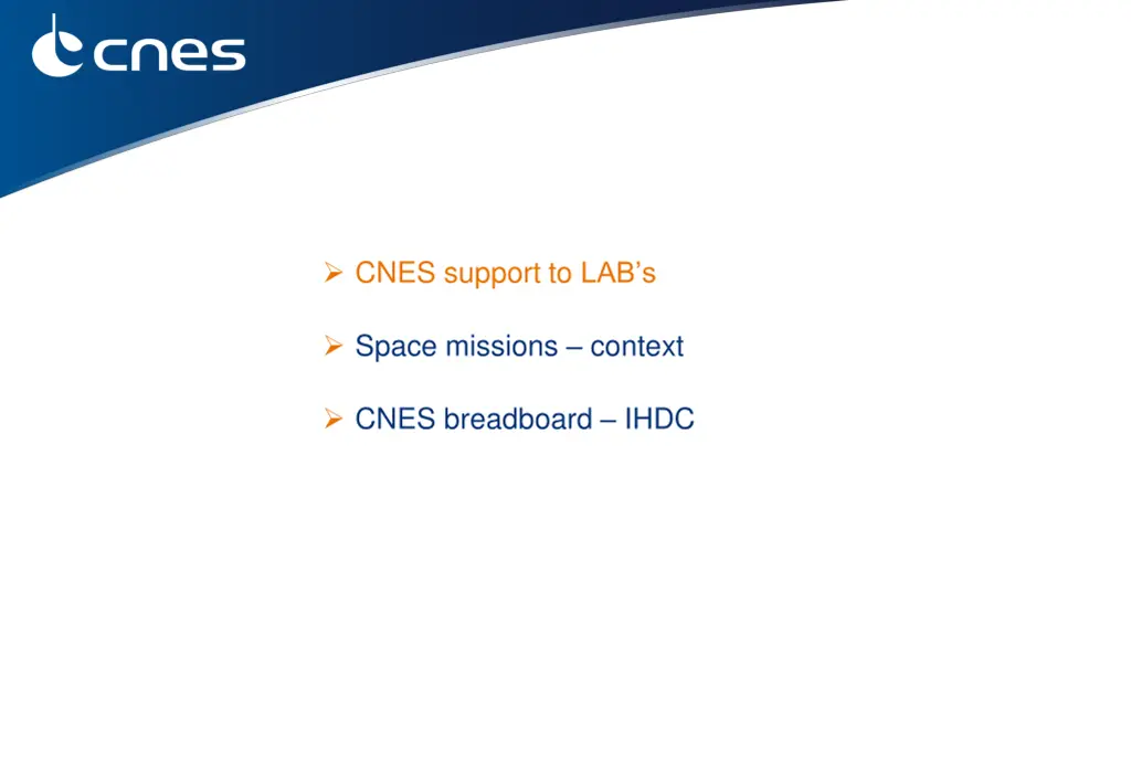 cnes support to lab s