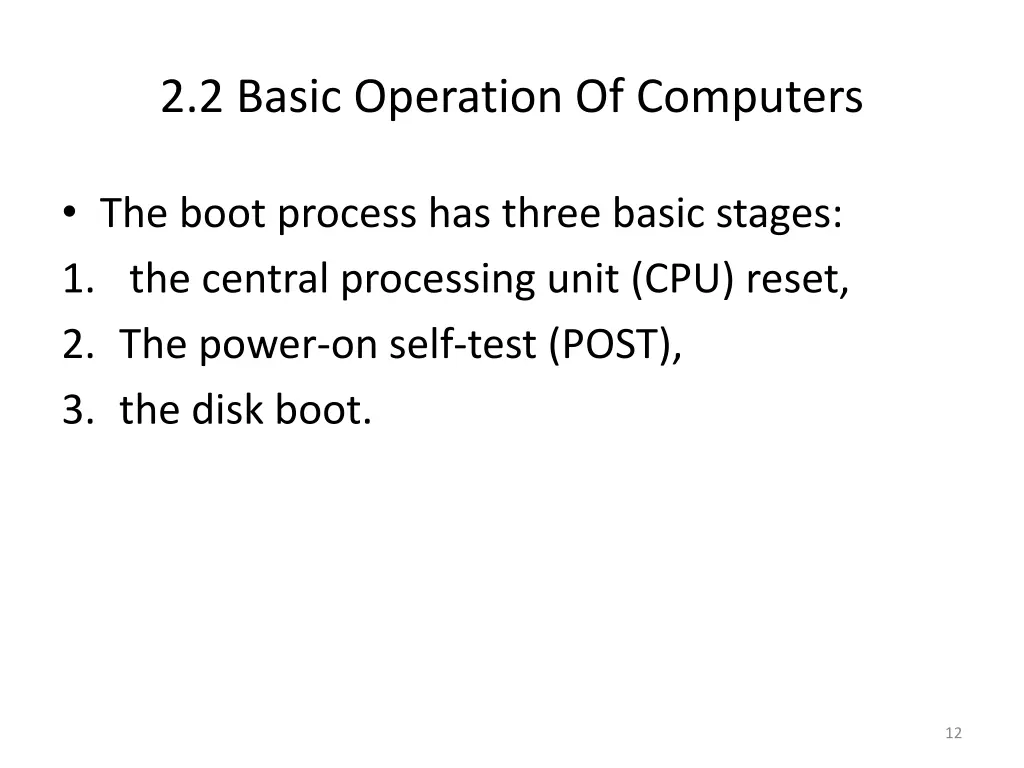 2 2 basic operation of computers