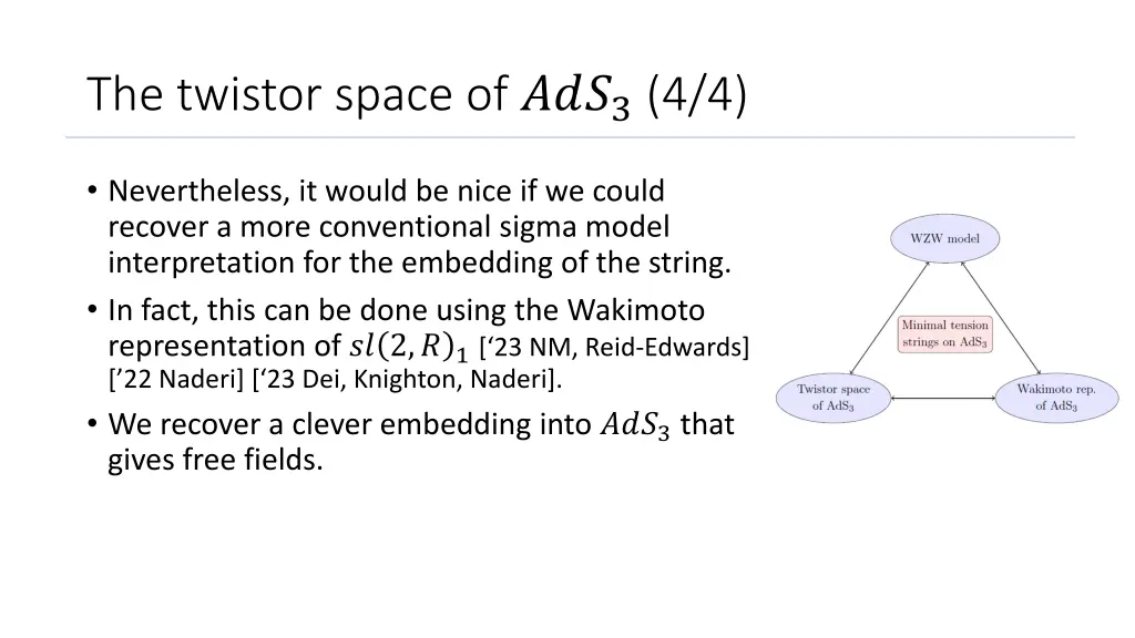 the twistor space of 3 4 4