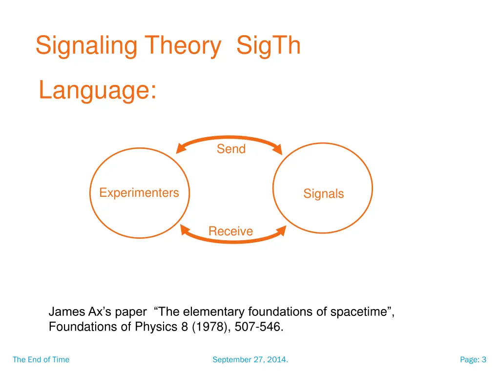 signaling theory sigth