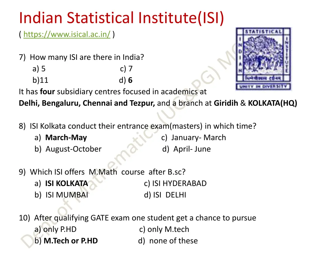indian statistical institute isi https www isical