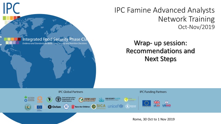 ipc famine advanced analysts network training